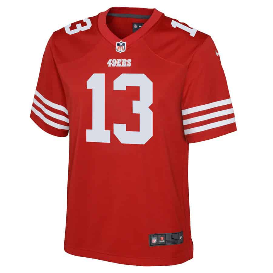 Youth Brock Purdy San Francisco 49ers Nike Game Jersey - Red