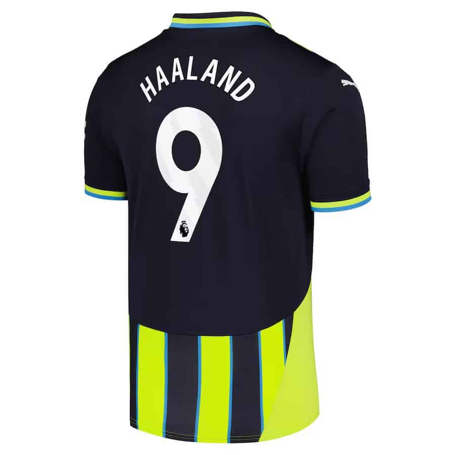 Men's Erling Haaland Manchester City Puma 2024/25 Away Replica