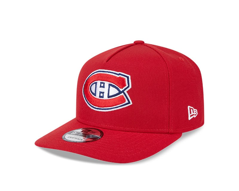 【新品】NEW ERA for RHC 9FIFTY「R」CAP Montreal Canadiens New Era 9FIFTY A-Frame Snapback Adjustable Hat