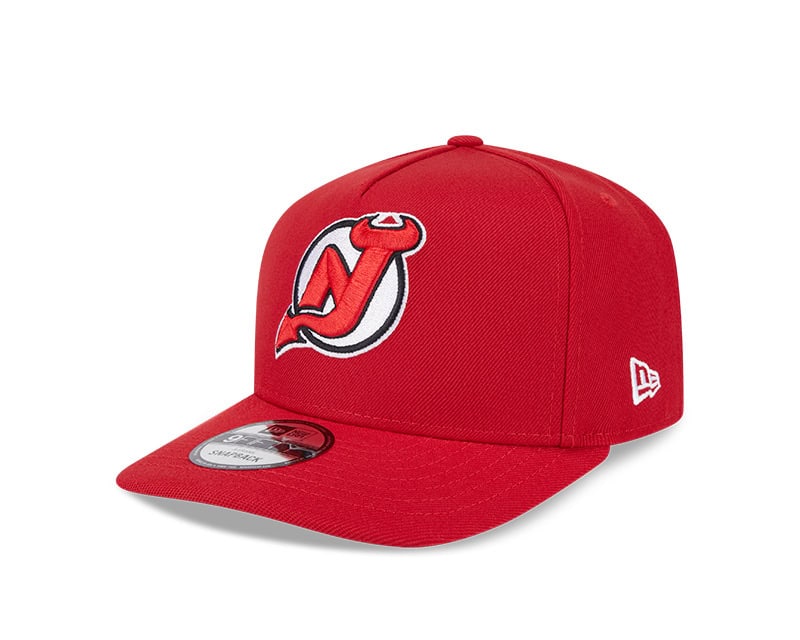 New Jersey Devils New Era 9FIFTY A-Frame Snapback Adjustable Hat