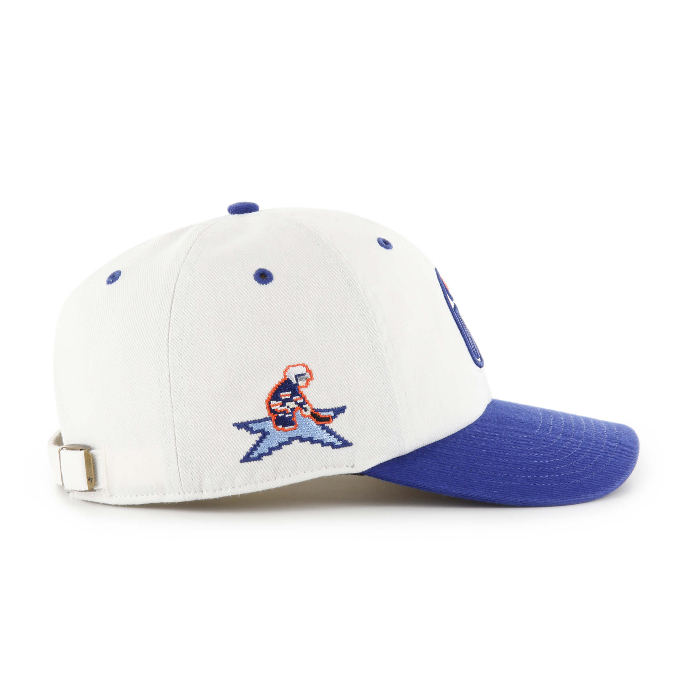 Edmonton Oilers '47 Brand Slapshot Clean Up Adjustable Hat