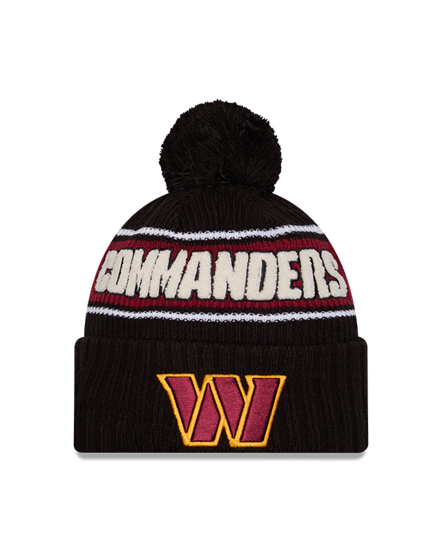 Washington Commanders New Era 2024 Sideline Cuffed Knit Hat with