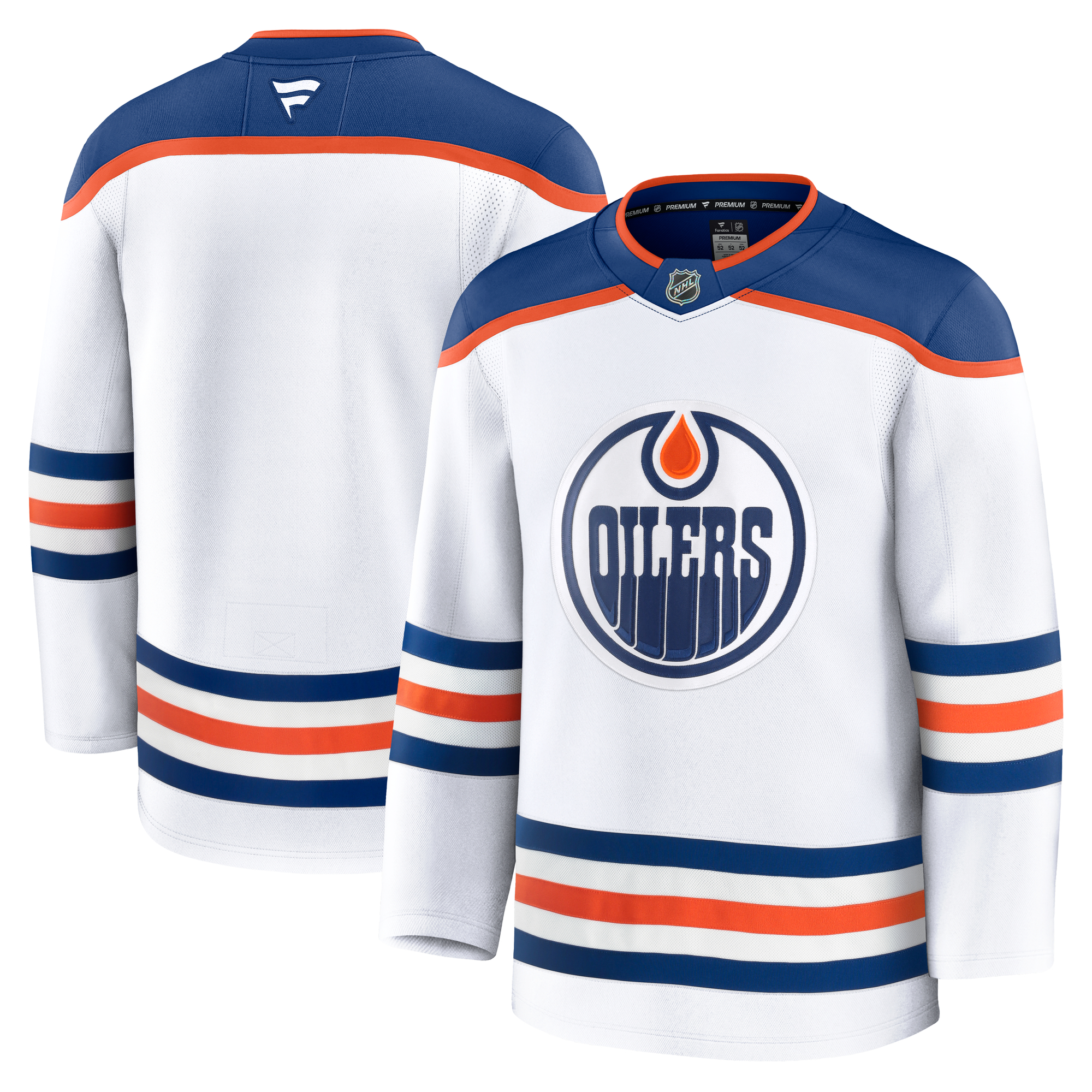 Edmonton Oilers Fanatics Away Premium Jersey White