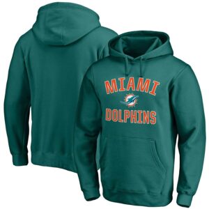 Men's Miami Dolphins Fanatics Victory Arch Team Pullover Hoodie