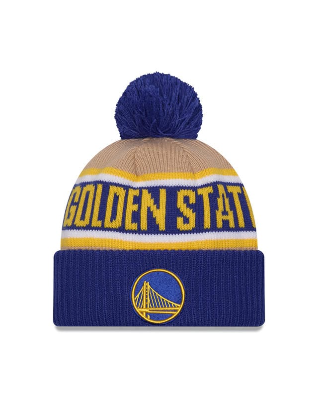 Golden State Warriors New Era 2024 NBA Draft Cuffed Knit Hat with