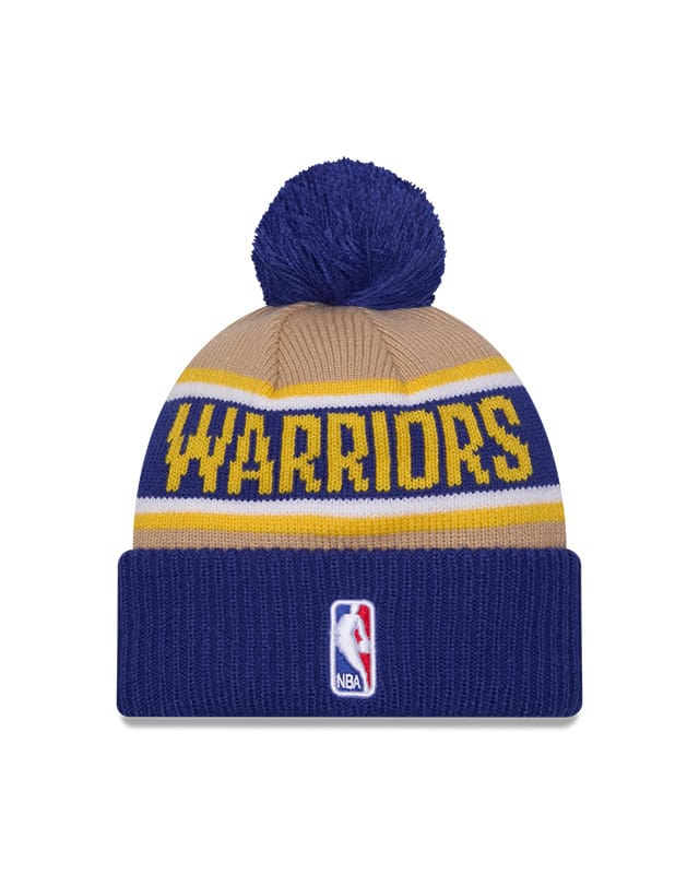 Accessories New Era Golden State Warriors Bobble Knit Hat in