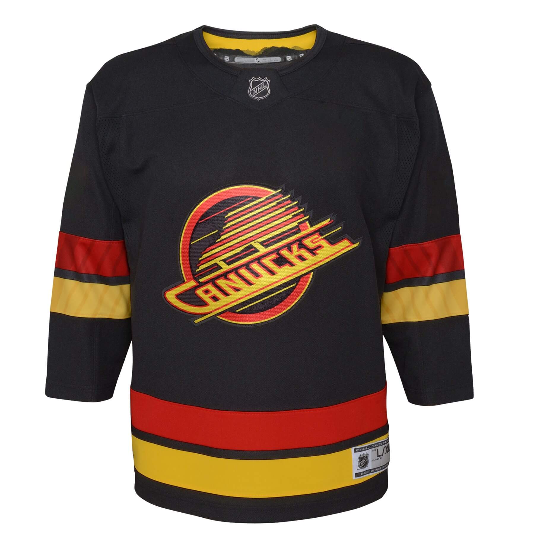 Youth Vancouver Canucks Elias Pettersson Alternate Black Premier Jersey