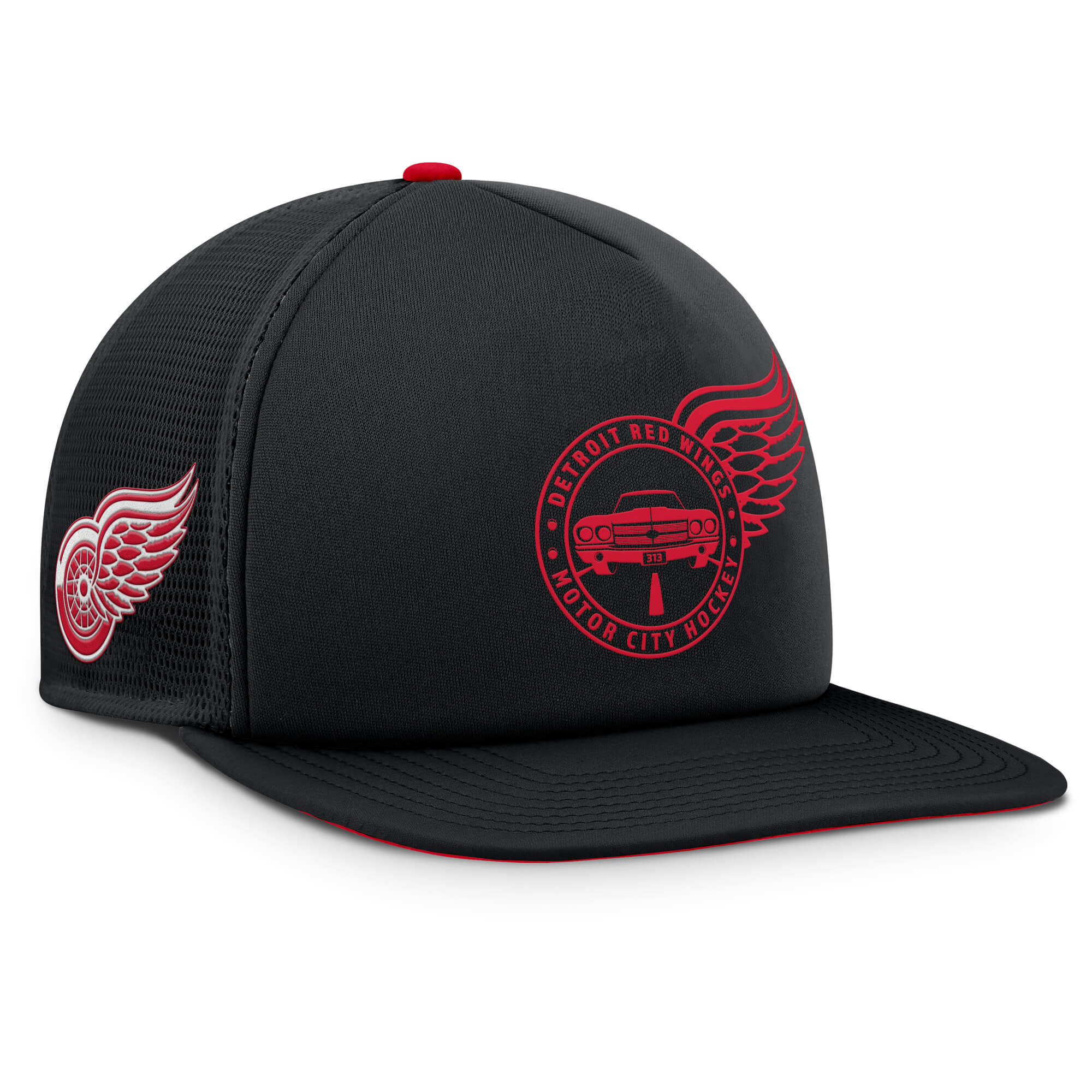 Detroit Red Wings Fanatics Authentic Pro Rinkside Hometown Snapback Hat - Black Detroit Red Wings Fanatics Authentic Pro Rinkside Hometown Snapback Hat - Black