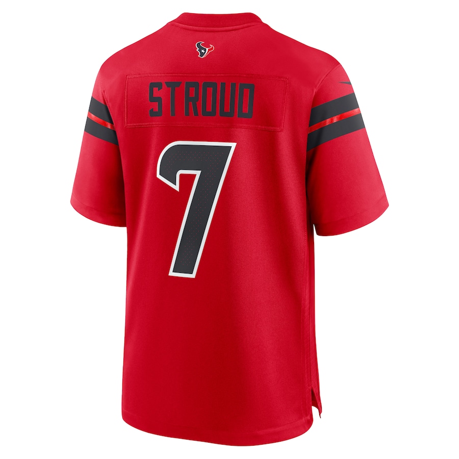 Men's Houston Texans Stroud Nike Alternate Game Jersey Red