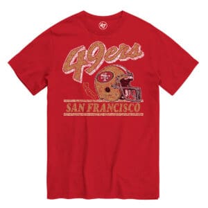 Men's San Francisco 49ers '47 Brand Blindside T-Shirt - Black