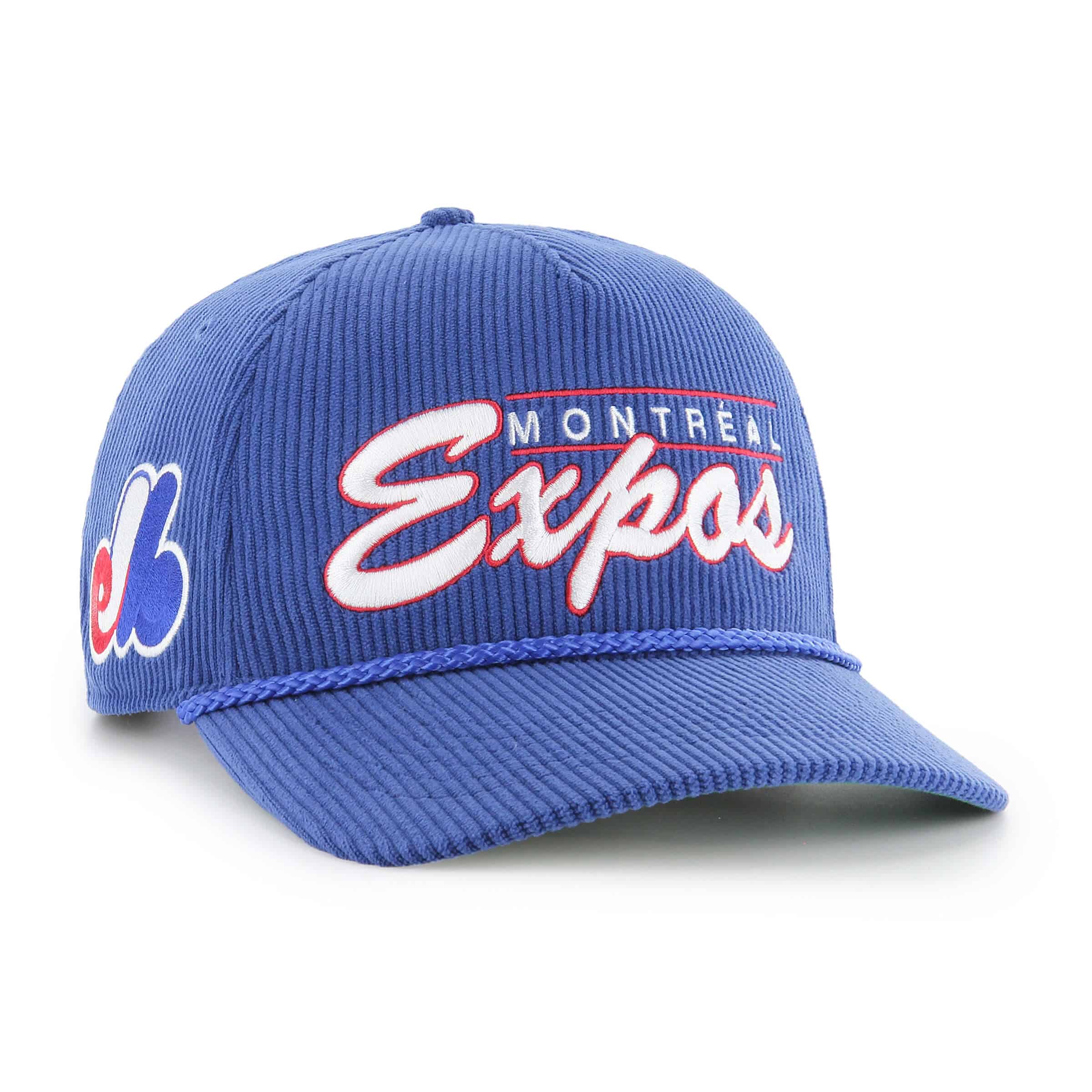 Montreal Expos '47 Brand Double Header Corduroy Hitch Adjustable