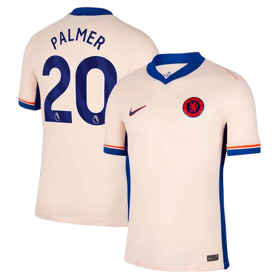 Men's Cole Palmer Chelsea 2024/25 Nike Away Replica Player Jersey