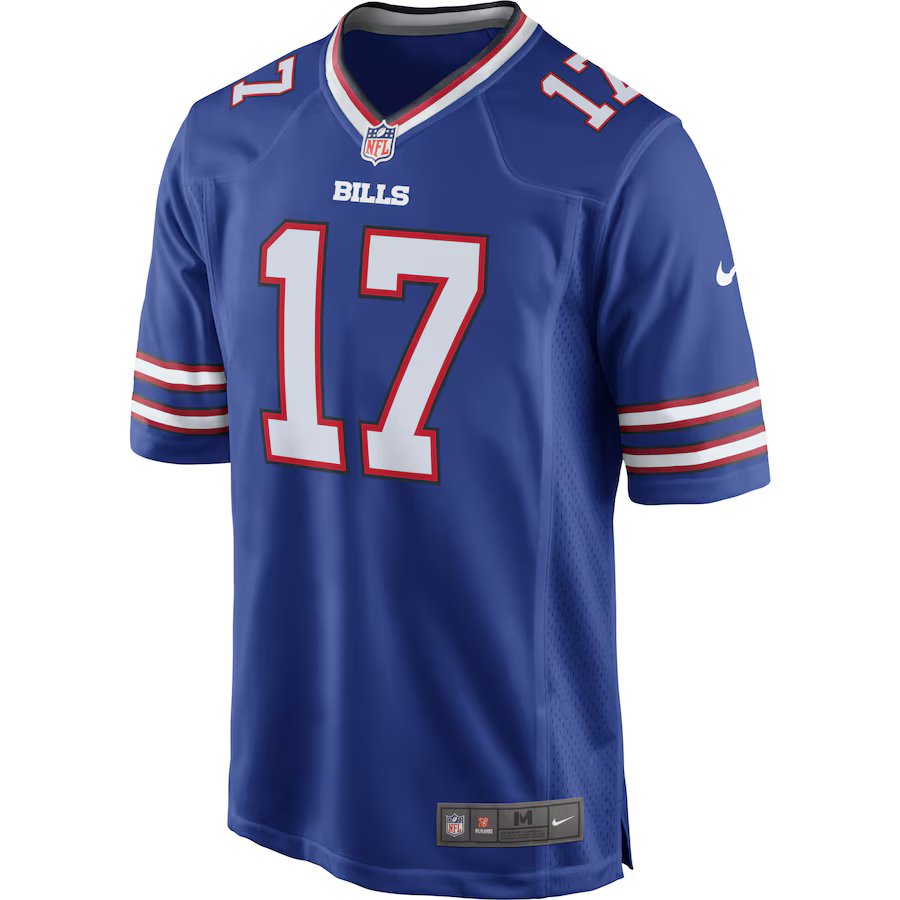 Men's Buffalo Bills Josh Allen Nike Home Game Player Jersey Royal