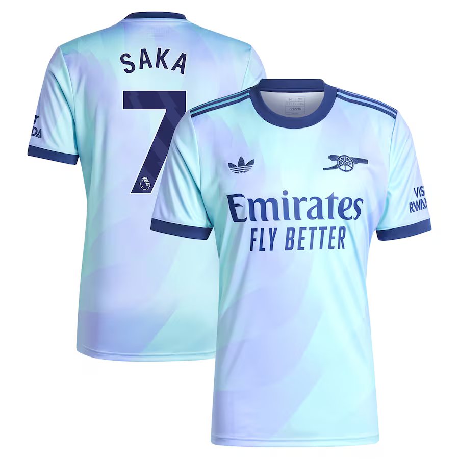 h*i様 Arsenal ユニホーム　22/23アウェーユニホーム　Saka 2023-24 Arsenal Authentic Home Shirt Saka #7
