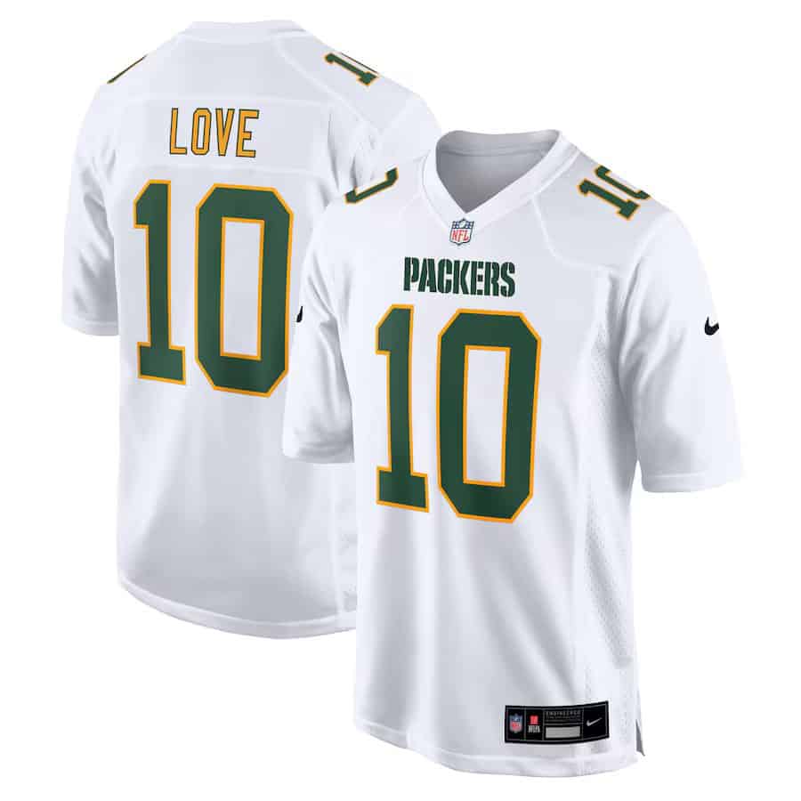 Green Bay Packers Jordan Love ウニフォーム M Men's Jordan Love Green Bay Packers Nike Fashion Game Player