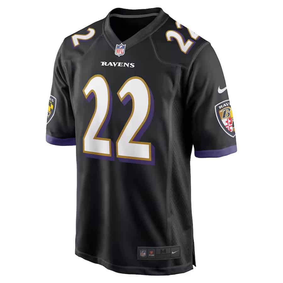 Men's Baltimore Ravens Derrick Henry Nike Alternate Game Player