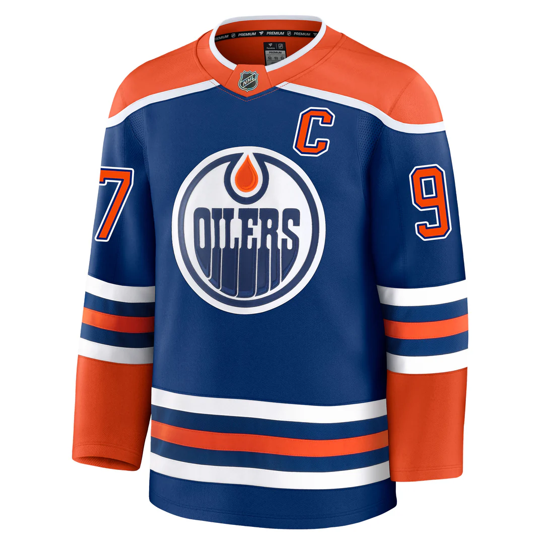 Nhl Fanatics Jersey Cal Hockey Jersey Connor McDavid Edmonton