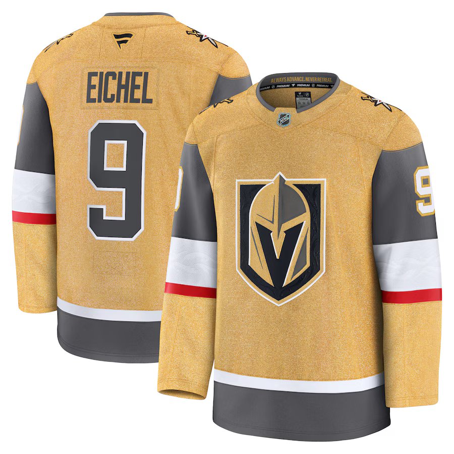 Jack Eichel Vegas Golden Knights Fanatics Home Premium Player