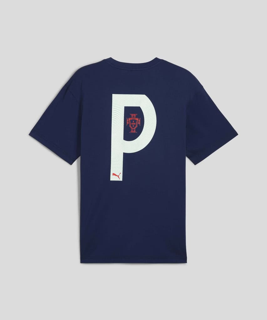 Men's Portugal Puma Core Graphic T-Shirt - Blue - Sports Closet