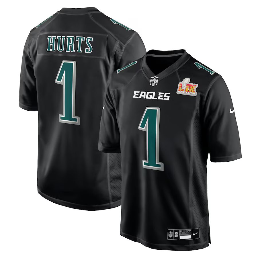 Men's Jalen Hurts Philadelphia Eagles Nike Super Bowl LIX