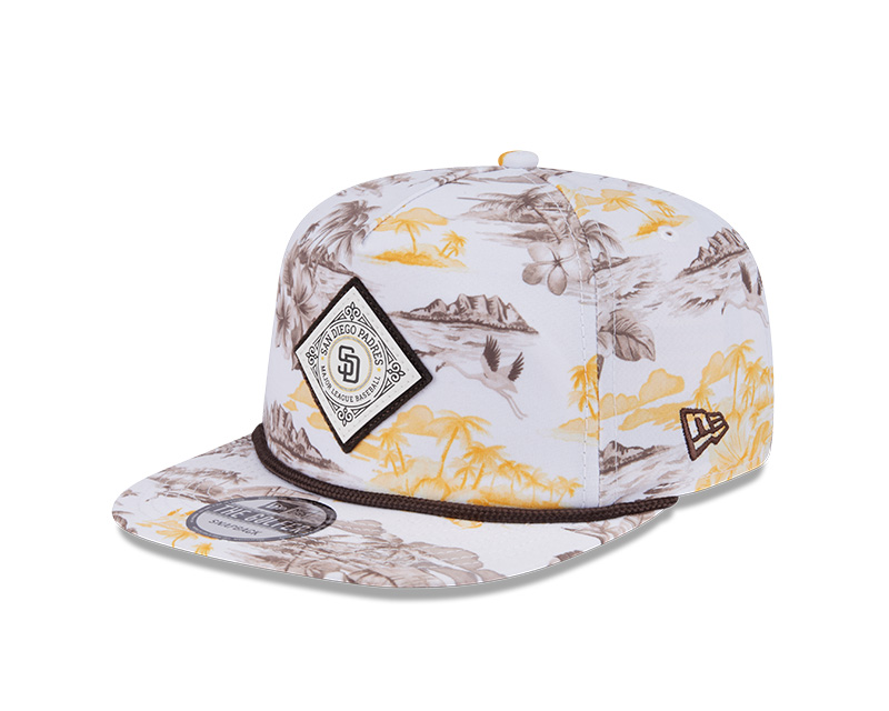 San Diego Padres New Era Printed Golfer Snapback Hat
