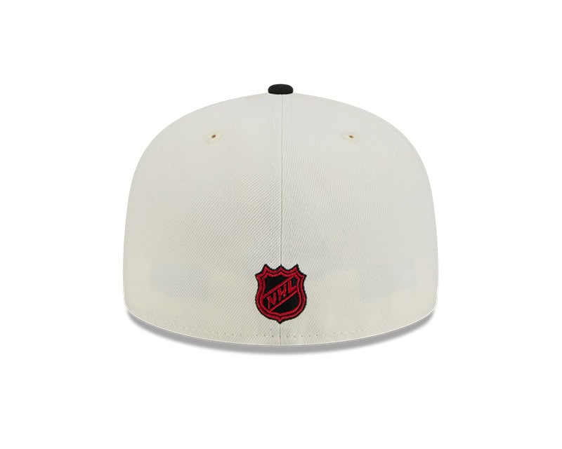Chicago Blackhawks New Era Chrome 2-Tone 59FIFTY Fitted Hat