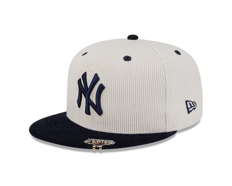 New York Yankees New Era 2-Tone Corduroy 59FIFTY Fitted Hat