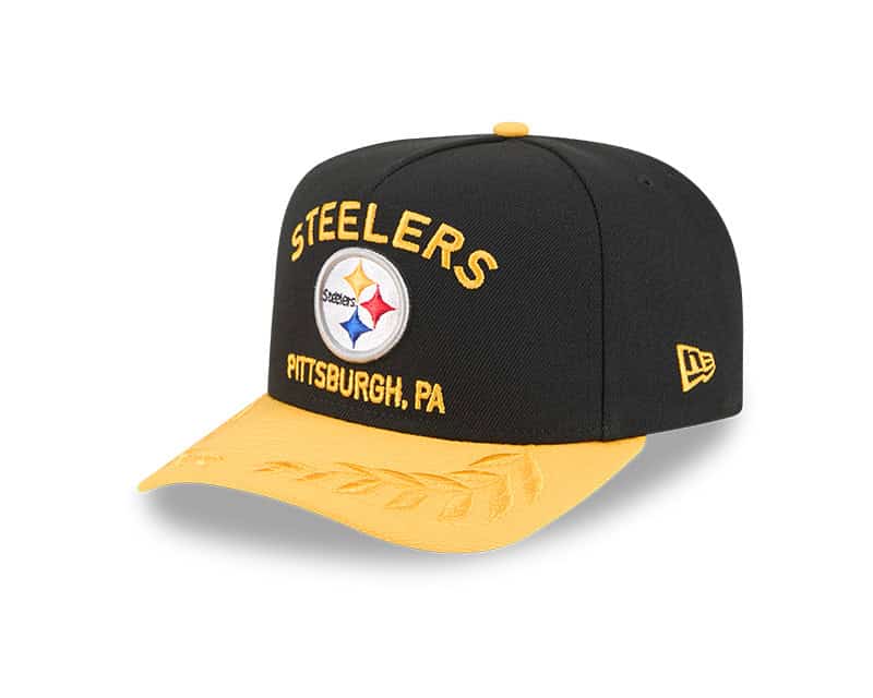 Pittsburgh Steelers New Era 2025 NFL Draft 9FIFTY A-Frame Snapback