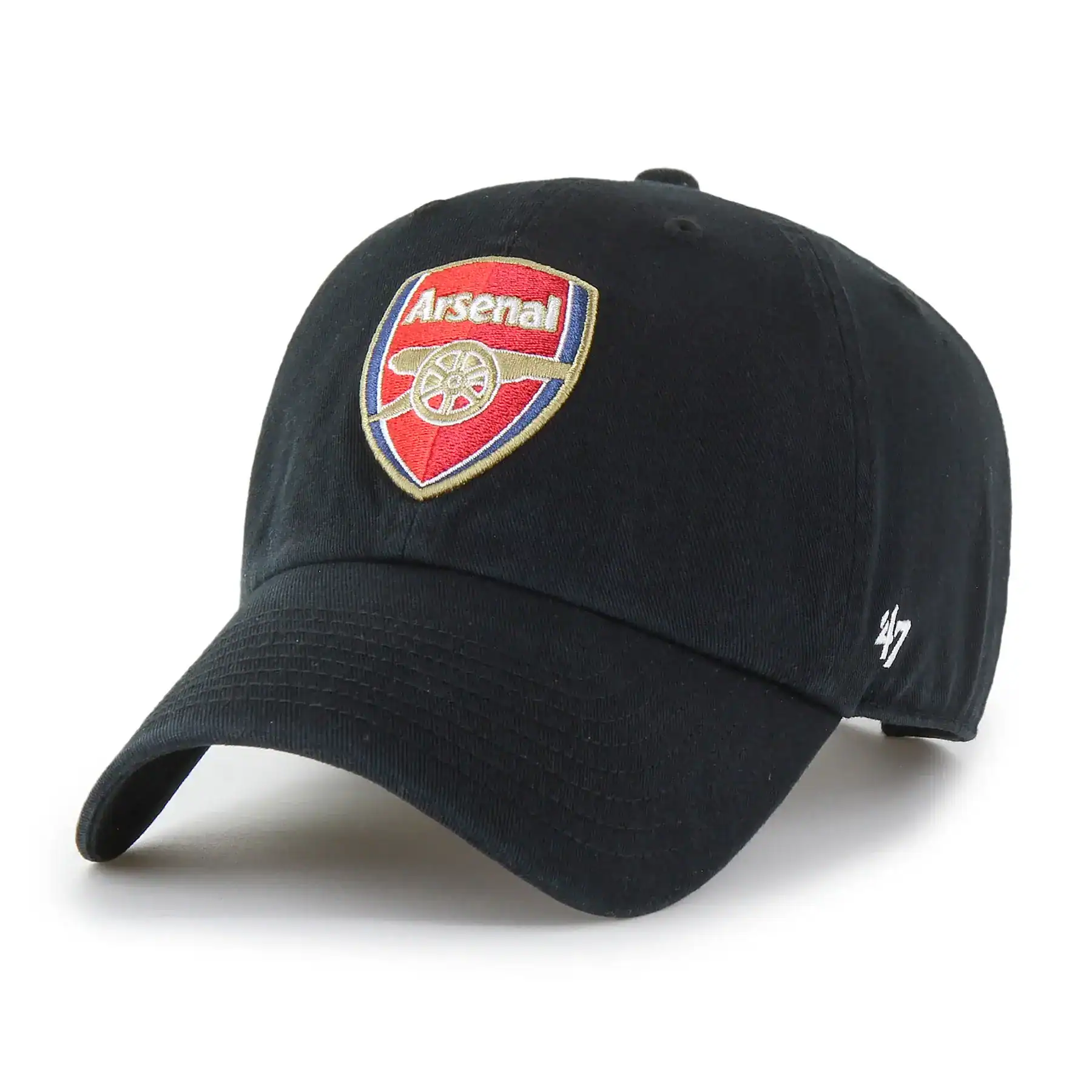 Arsenal '47 Brand Clean Up Adjustable Hat - Black - Sports Closet