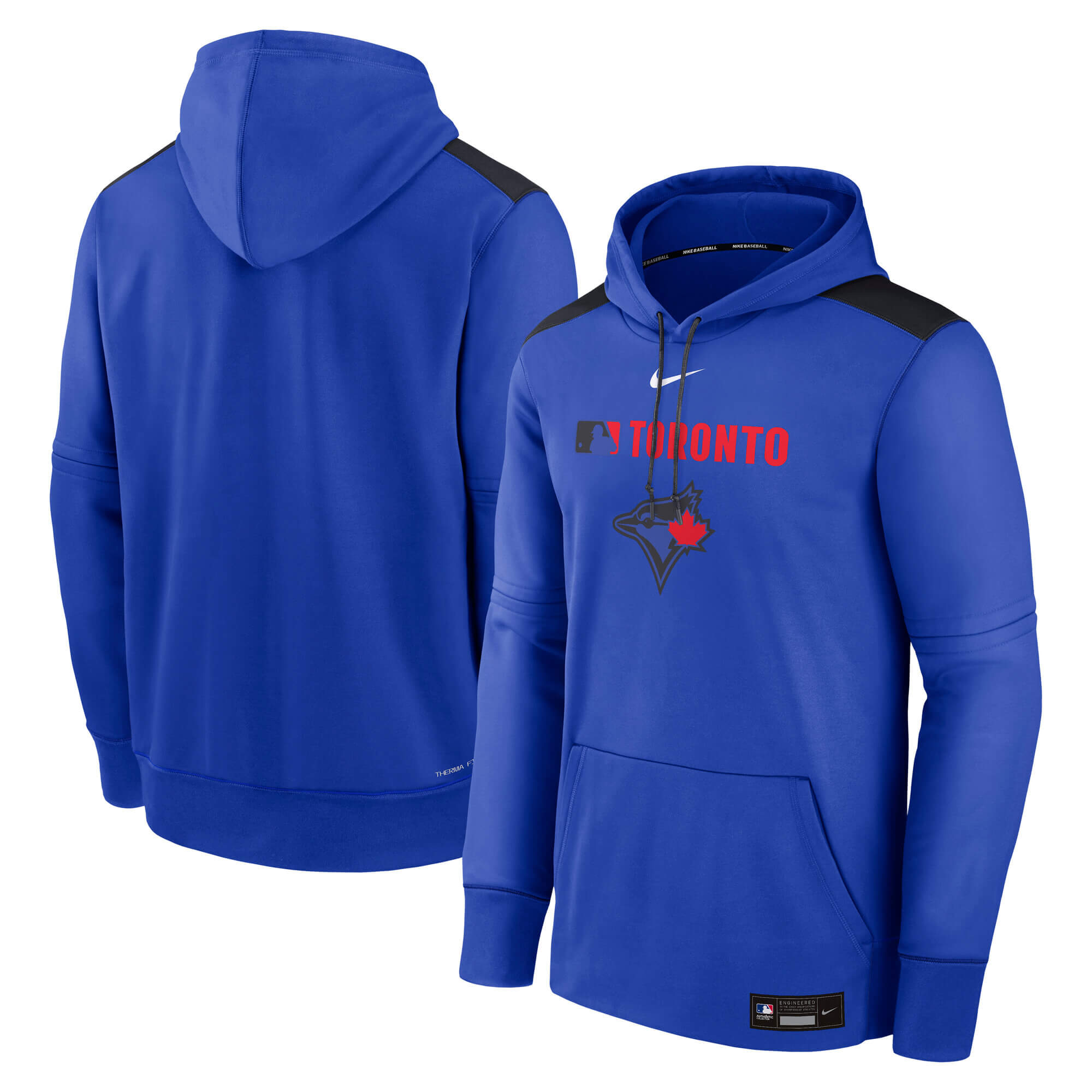 Men's Toronto Blue Jays Nike City Connect Authentic Collection Performance  Pullover Hoodie Royal