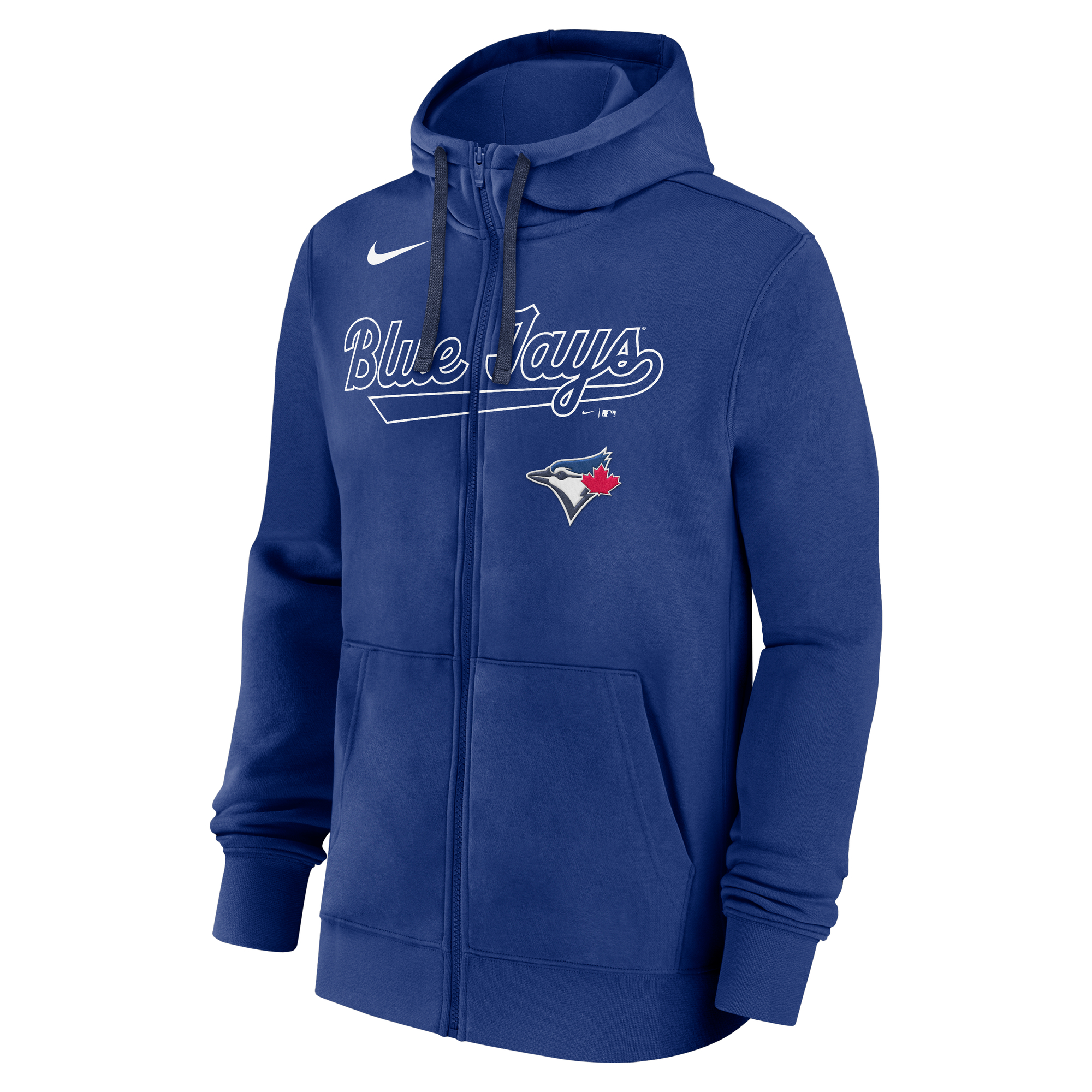 royal blue blue nike zip up hoodie