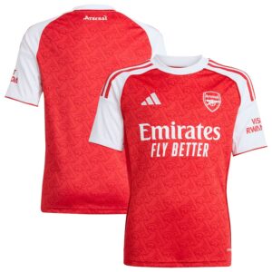 Men's Martin Ødegaard Arsenal Adidas 24/25 Home Replica Jersey