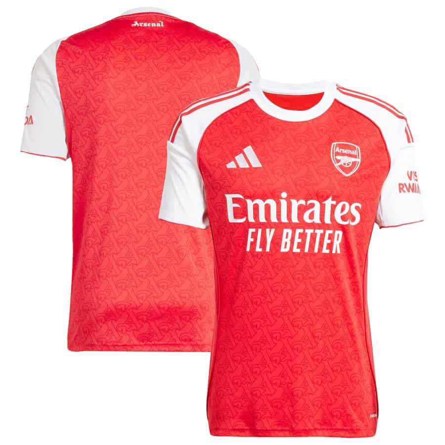 Men's Martin Ødegaard Arsenal Adidas 24/25 Home Replica Jersey