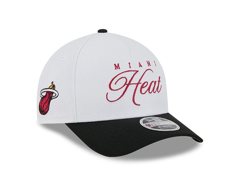 Miami Heat New Era 2025 NBA Draft 9FORTY M-Crown A-Frame