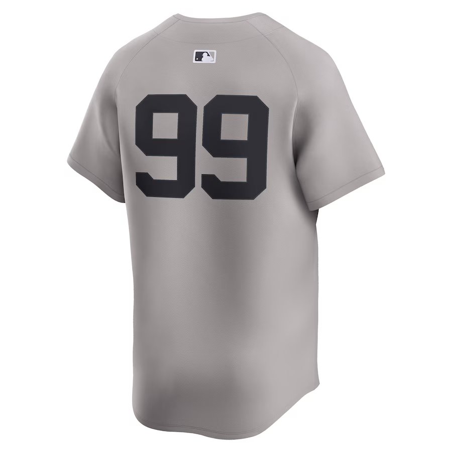 New York Yankees Aaron Judge Nike Grey Road Limited Player Jersey - Main Image