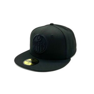 Bonnet D'hiver Officiel EDMONTON OILERS Par Mitchell & Ness – Bleu Multi, Taille Adulte, Beanie NHL