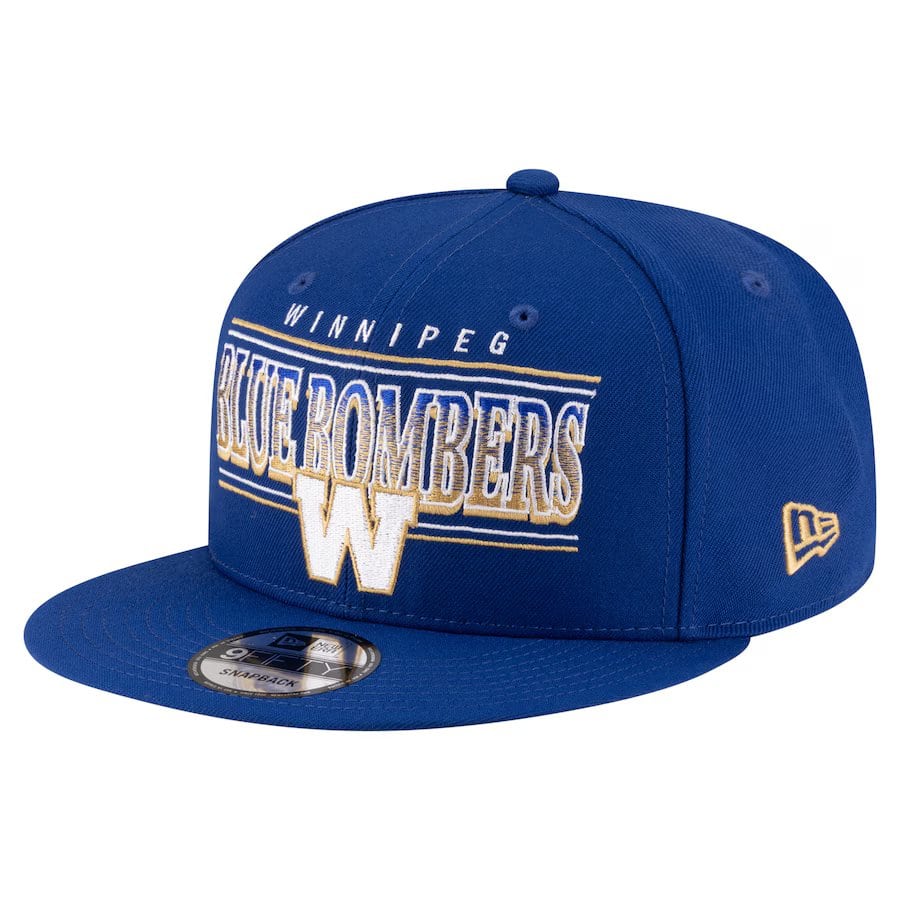Winnipeg Blue Bombers New Era 2025 Official Sideline 9FIFTY