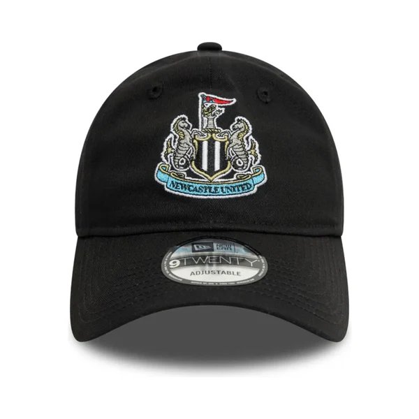 Newcastle United New Era 9TWENTY Core Adjustable Hat - Black