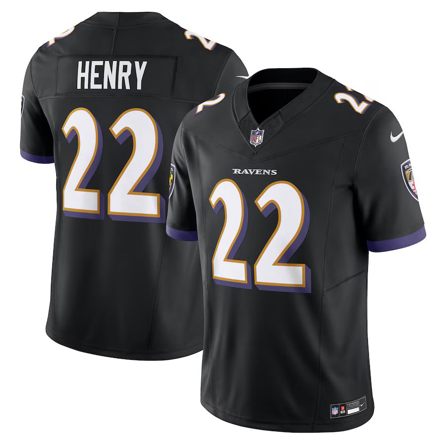 Men's Baltimore Ravens Derrick Henry Nike Vapor Limited