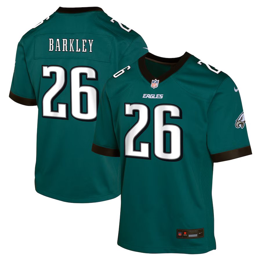 Youth Saquon Barkley Philadelphia Eagles Nike Game Jersey