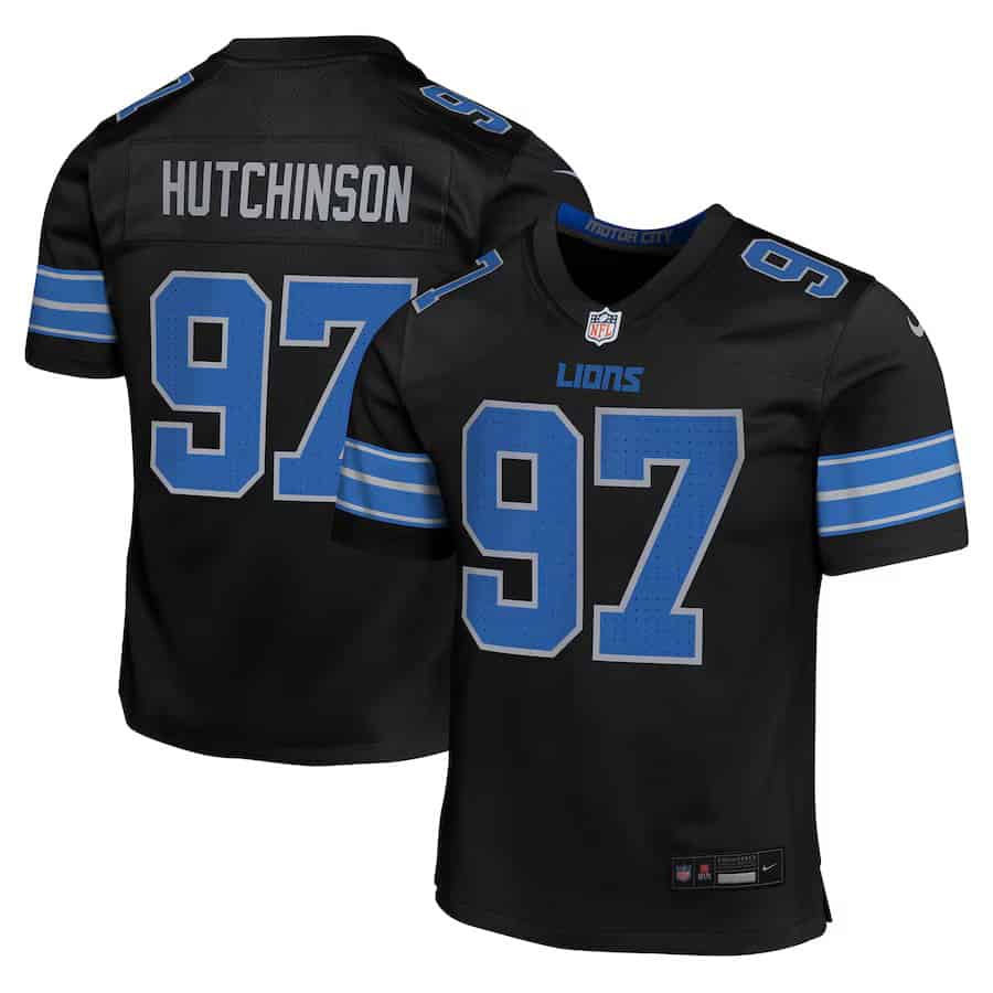 Men's Detroit Lions Jahmyr Gibbs Nike Home Game Player Jersey
