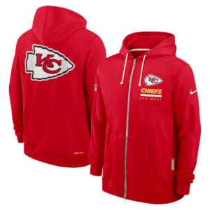 Men's Kansas City Chiefs Nike 2024 NFL Sideline Club Fleece