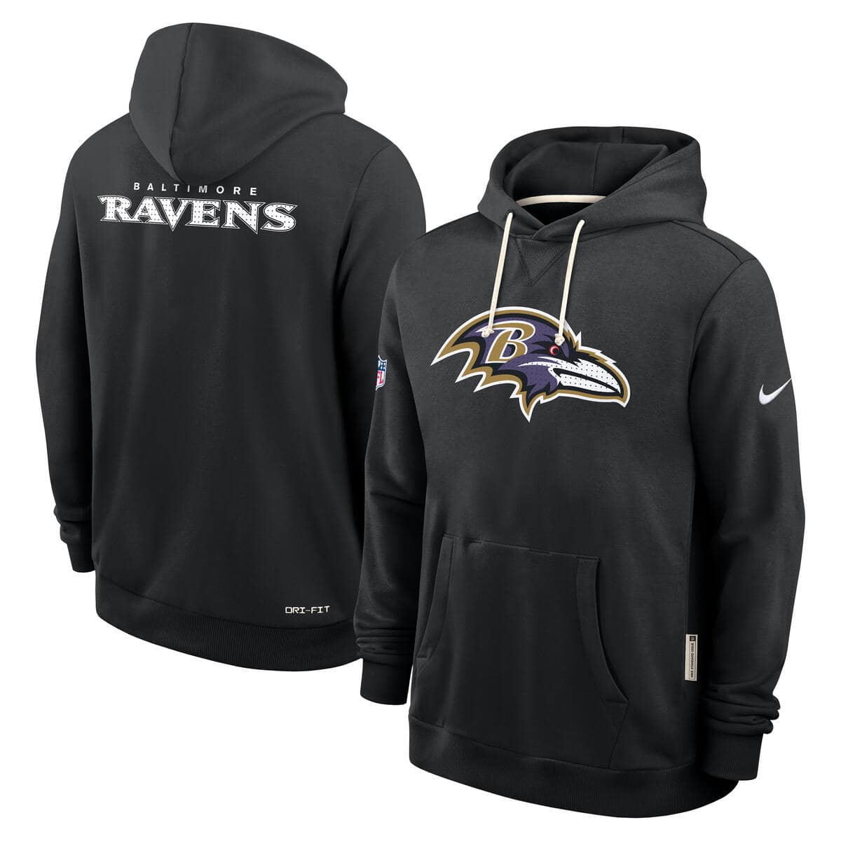Men's Baltimore Ravens Nike 2025 NFL Sideline Standard Issue Club