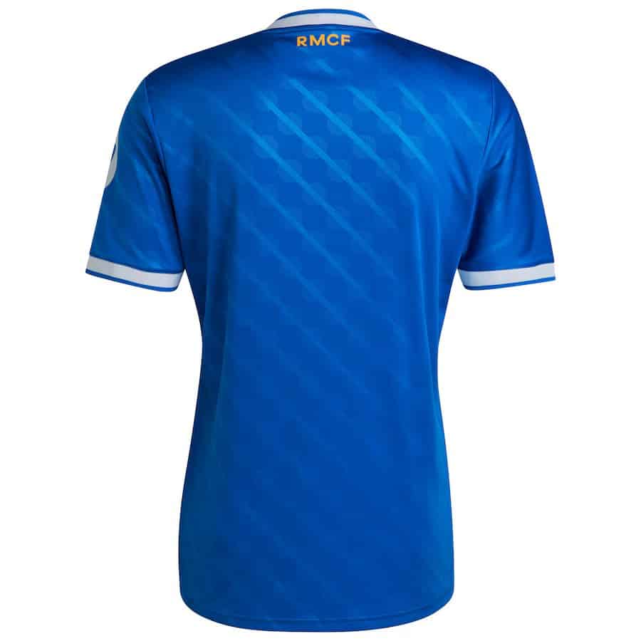 Men's Real Madrid Adidas 2025/26 Third Replica Jersey - Blue