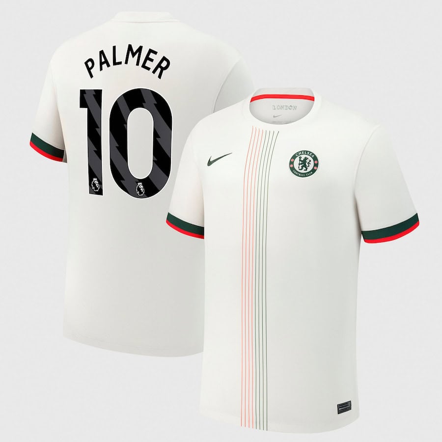 Men's Cole Palmer Chelsea 2025/26 Nike Away Stadium Replica Player