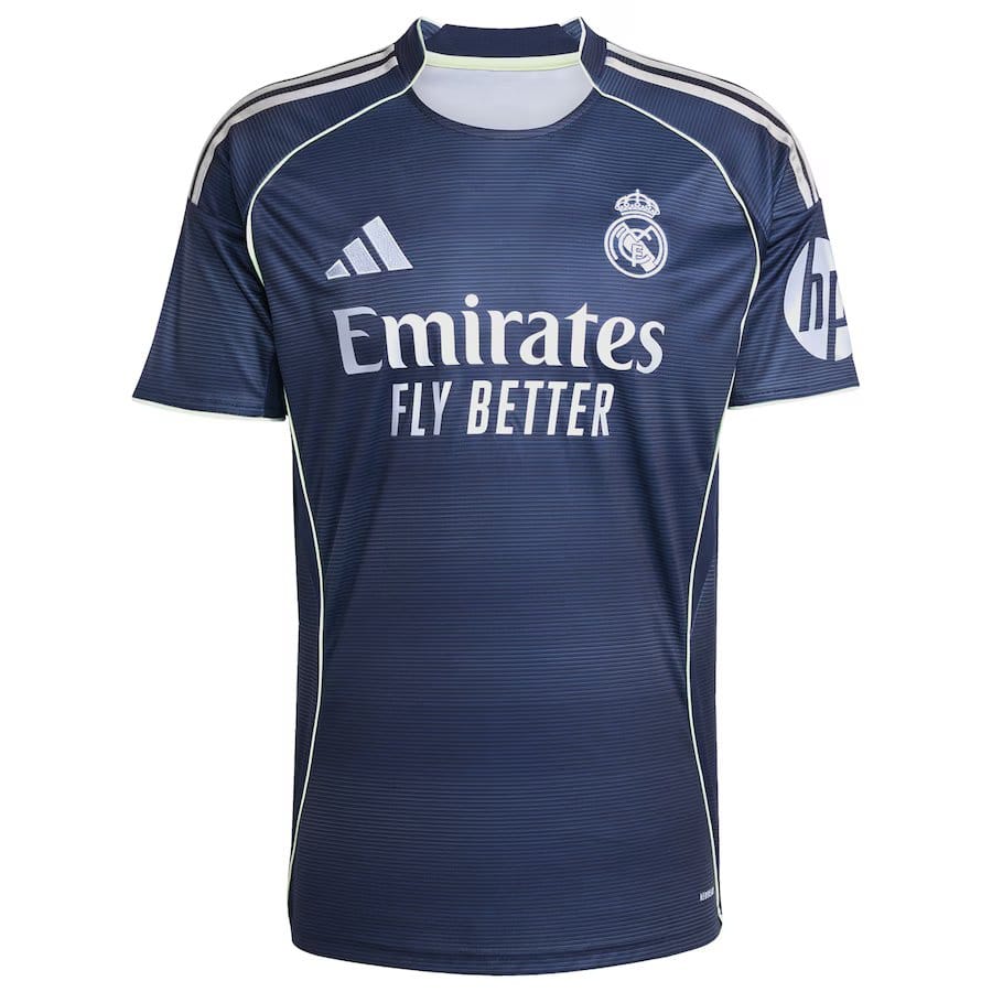 Men's Kylian Mbappé Real Madrid Adidas 2025/26 Away Replica Jersey