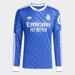 Men's Adidas Real Madrid 23/24 Away Replica Jersey - Navy - Sports