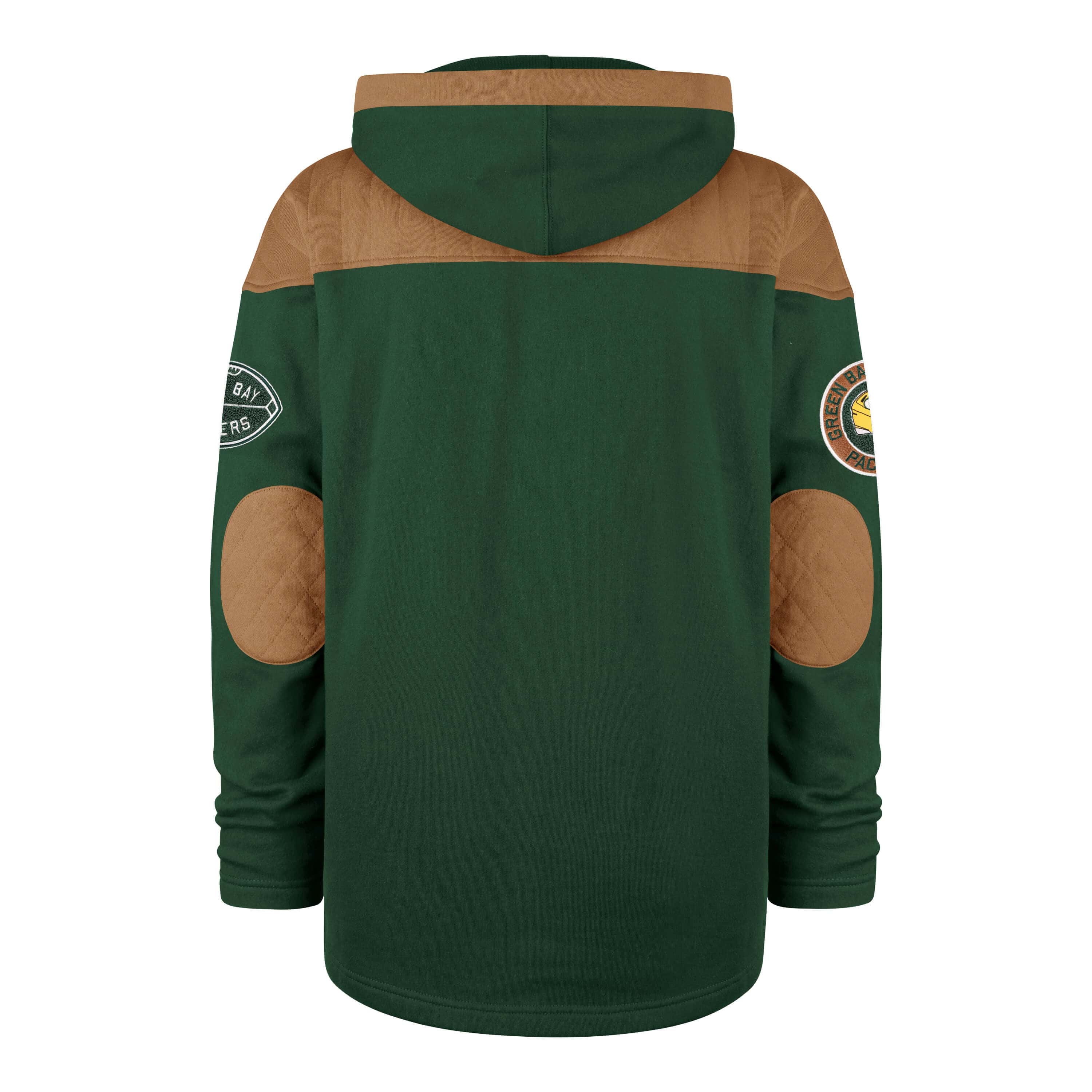 Green Bay Packers '47 Brand Golden Age Wingback Lacer Hoodie