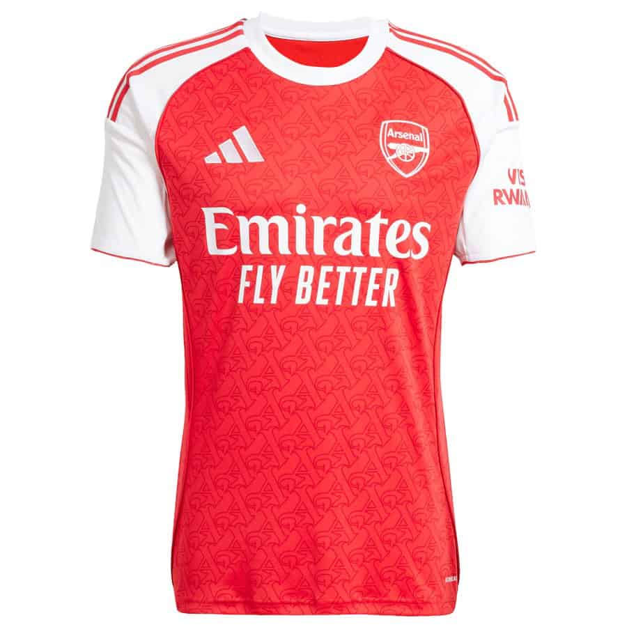 Men's Viktor Gyökeres Arsenal Adidas 2025/26 Home Replica Jersey