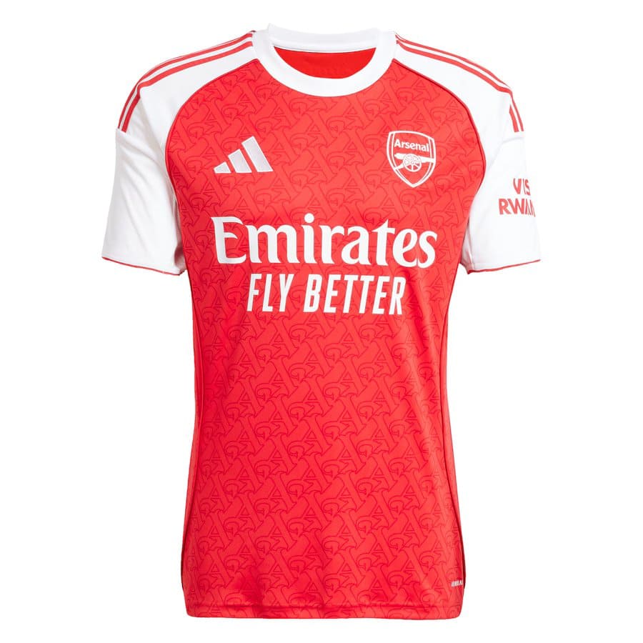 アーセナル レプリカユニフォーム ライス Declan Rice adidas Men's Declan Rice Arsenal Adidas 2025/26 Home Replica Jersey - Red